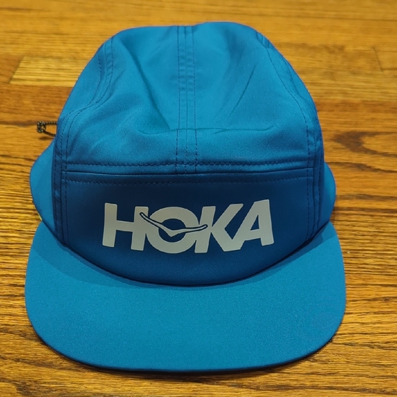 Hoka Vibrant Blue Running Cap - Picture 1 of 5